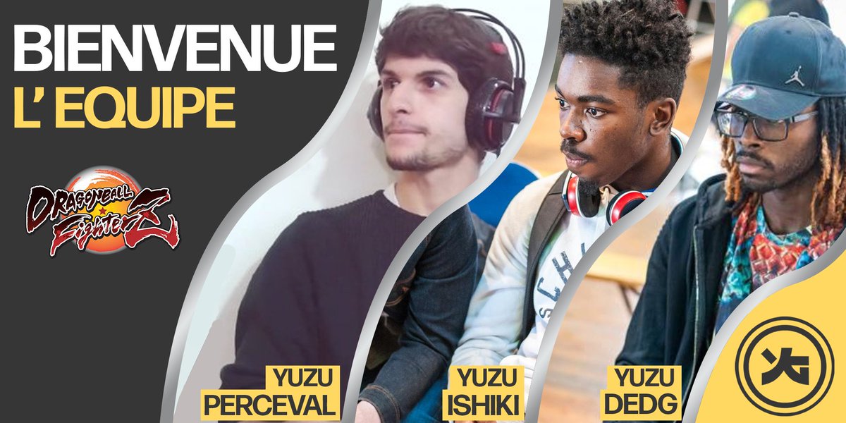 Yuzu_Gaming's tweet photo. 1st annonce : Les recrutements sont terminés ! Nous aussi on se prépare à la guerre ! Voici nos nouveaux soldats prêt à performer sur #DRAGONBALLFighterZ ! Bienvenue à eux! Maintenant il est temps de passer aux choses sérieuses ! 2019 est à nous ! https://t.co/tRZZyG9pJk