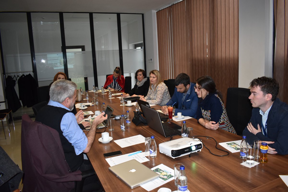 FILA_Interreg's tweet photo. Cross border meeting for #sharing FILA model held on April 18 at @ipctehnopolis in Niksic Montenegro. #OperationalGroups &amp; #LivingLabs results in Apulia, Albania &amp; Montenegro were presented by FILA partners, leading to the final FILA model #InterregIPACBCItalyAlbaniaMontenegro https://t.co/0Xv4HiwoG4