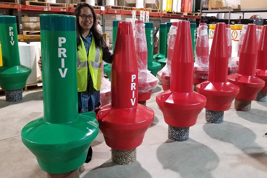 SealiteAtoN's tweet photo. Our SL-B700 Float Collar #navigation #buoy is available with custom graphics. Available in red nun, green can and regulatory styles. Self-righting. Packed 4 to a pallet for economical shipping from USA. Watch our video for more! https://t.co/6wDZMJkqXv
#navigationaids https://t.co/3J0Xg2x3EM