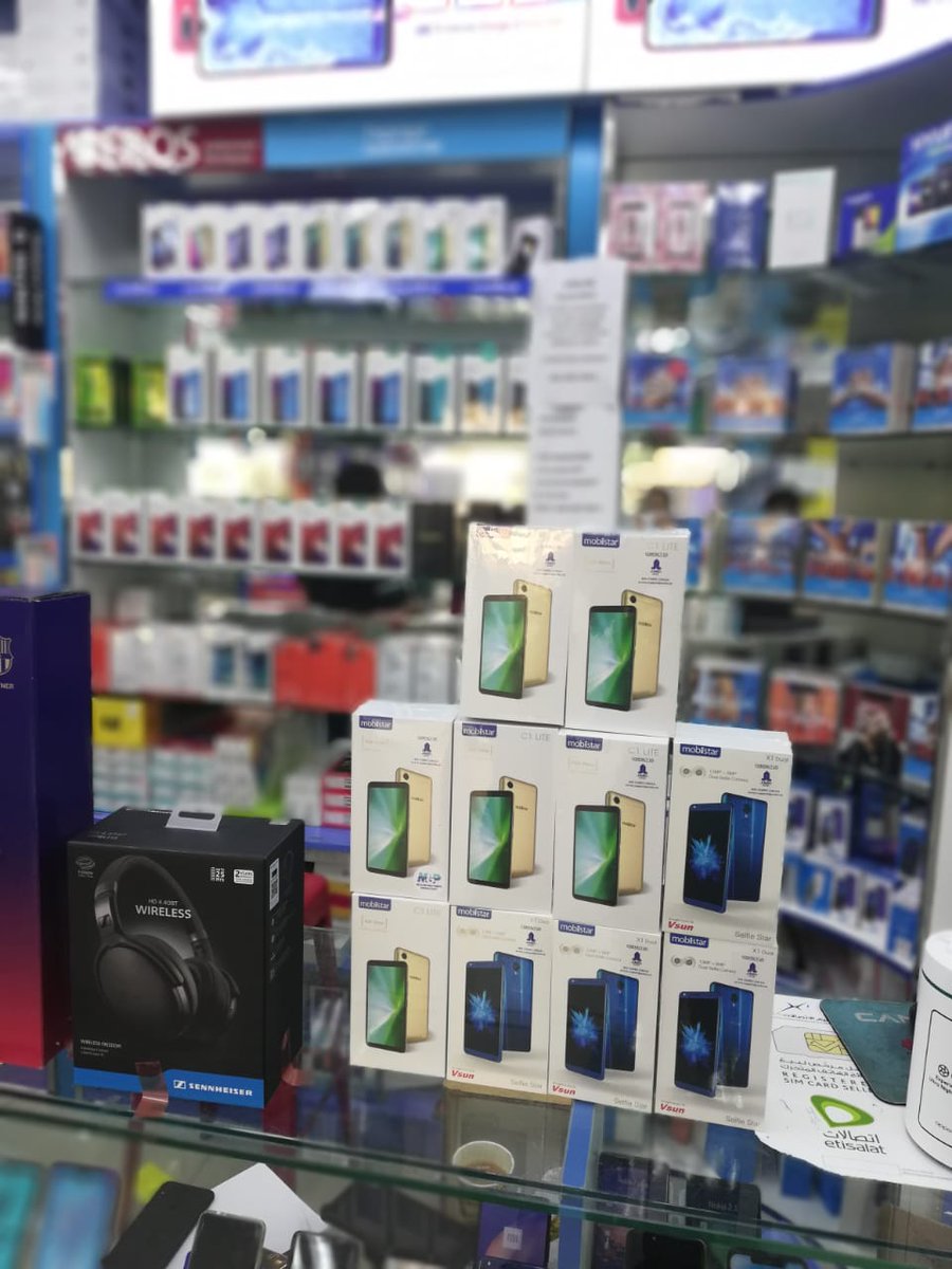 VsunMobility's tweet photo. Mobiistar smartphones display across electronic shops in the UAE. Visit and shop now for some additional freebies and discounts.

#mobiistar #enjoymore #vsun #smartphone #UAE #mobiles #smartphones https://t.co/TtlTpqdv6Z