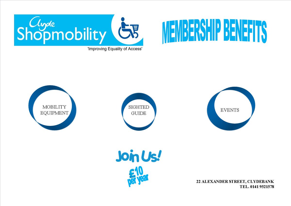 ClydeMobility's tweet photo. #Mobility #scooter #wheelchair #charity #Services #Hiring #sightedguide #WestDunbartonshire #Clydebank https://t.co/q75crcRtnW