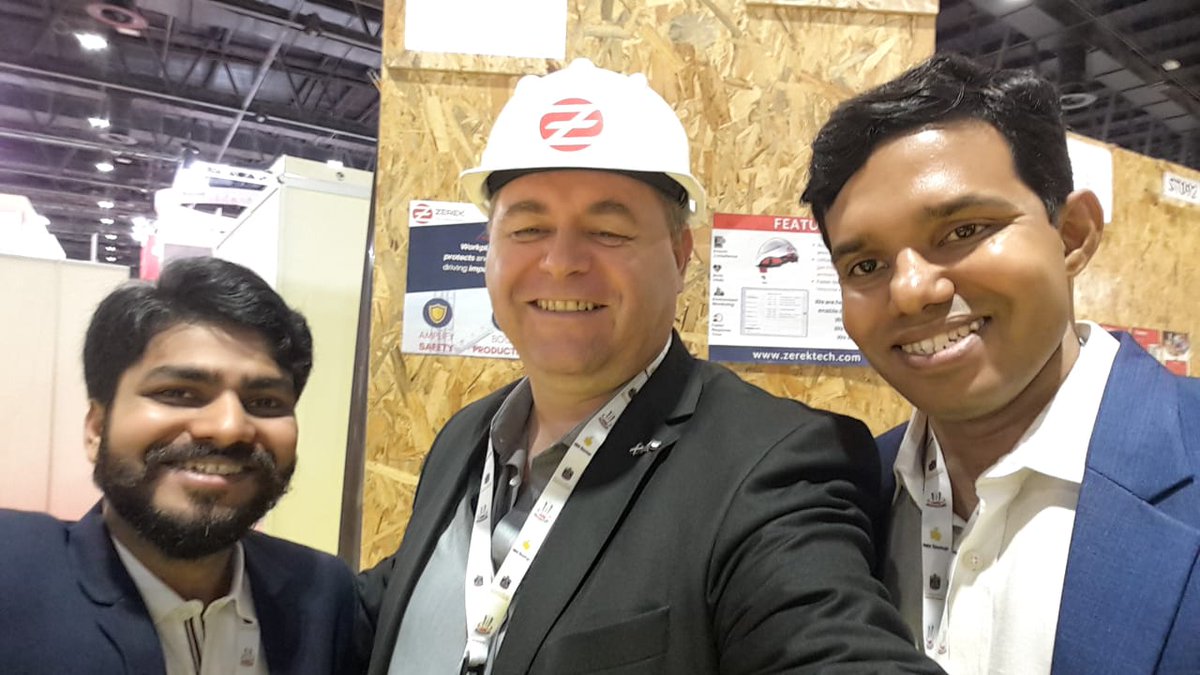 zerektech's tweet image. It is a humbling experience when people not only try your product but also click pictures.
AIM 2019, Dubai
.
.
.
#ZerekTech #AIMStartup #AIM #AADI #ConnectedWorkers #Construction #IoT #Technology #Dubai #Wearable #AllInvestmentMeet #ConnectedWorkforce #IIoT #DigitalTransformation