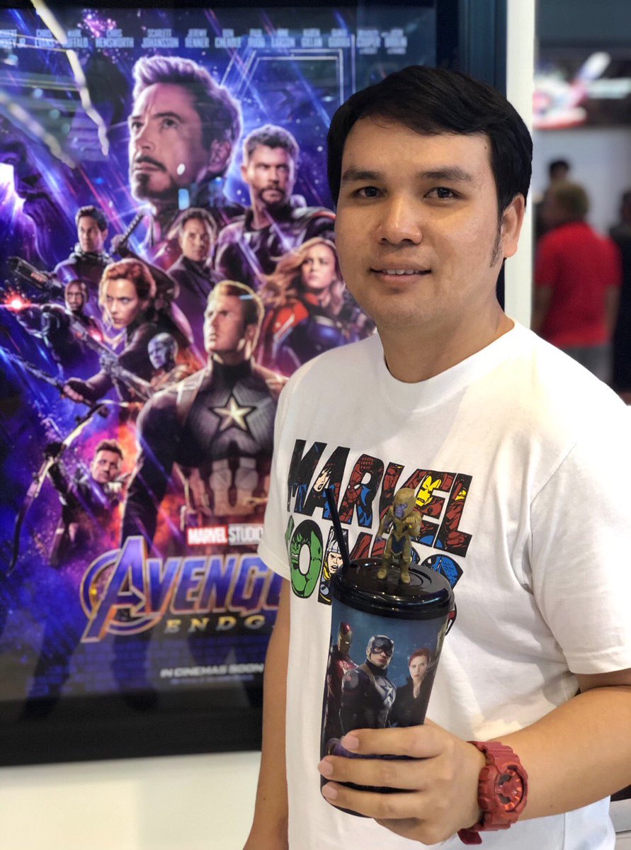 T_Junior2442's tweet photo. บทสรุปแห่งจักรวาล  #AvengersEndgame  #EndgameTH #AvengersTH #คนจริงต้องเดย์วัน #IronMan https://t.co/fVsTVzTnku