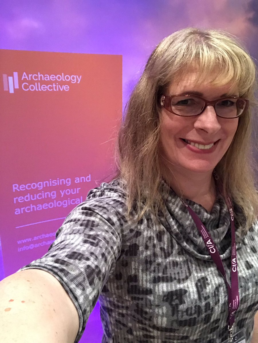 archaeologycoll's tweet photo. Obligatory selfie while everyone else is off at the opening address! 
#CIfA2019 https://t.co/WdsKaeY7Ns