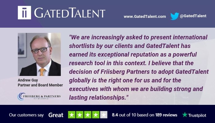 GatedTalent's tweet photo. GatedTalent Signs Global Agreement with International Executive Search Partnership https://t.co/jir90VNM0u #retainedsearch #friisbergandpartners #chasseurdetetes #executivesearch #execsearch #leadership #approchedirecte #headhunting #executiveresearch https://t.co/s86dEdS75Z