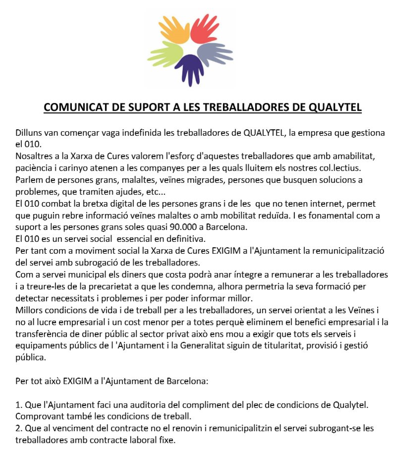 Xarxa de Cures tweet media