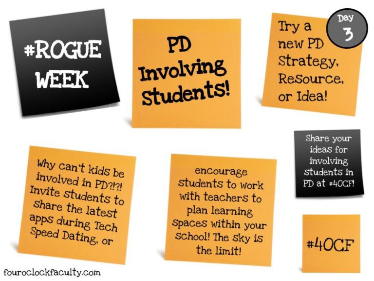 4OClockFaculty's tweet photo. #ROGUEWeek Day 3 https://t.co/fDphy8exsB #4OCF @AdventureGEMS @Kim_Schepers @smbosch @dbc_inc @joanneduncanjo https://t.co/LJZpa08clw