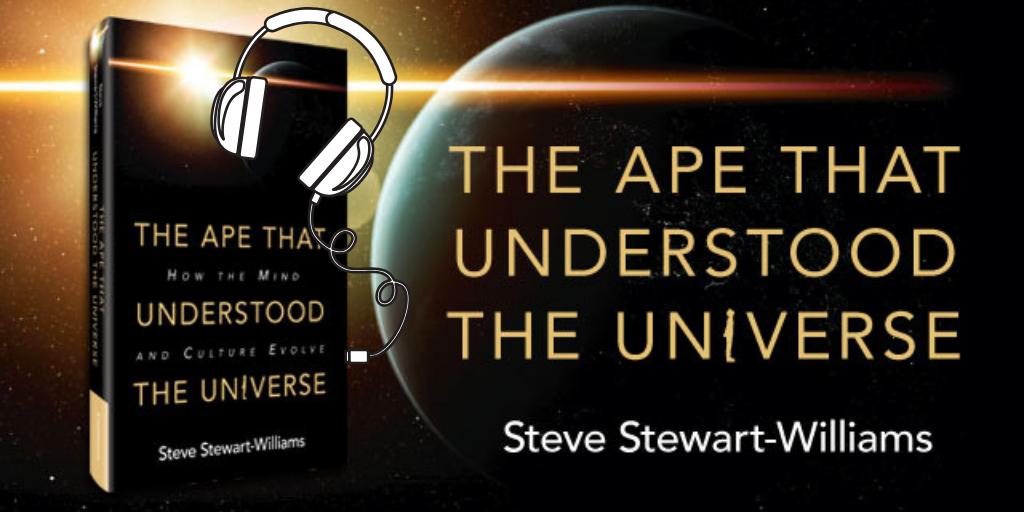 CambUP_Psych's tweet photo. Exciting news!
Our first ever audio book collection, featuring The Ape That Understood The Universe by @SteveStuWill, will be launching VERY soon!
Click the link for a sneak peak...
https://t.co/P3LtY9QxsM
#audiobook #evolutionarypsych #TATUTU https://t.co/3SBPWfKF6T