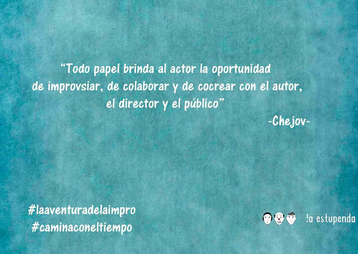 Incluido el de liar.

#ImproCita
#LaAventuraDeLaImpro
#CaminaConElTiempo🎭