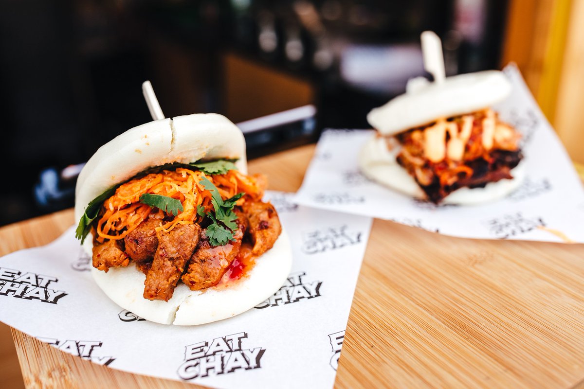 BAO GOALS <a href="/EatChayClub/">Eat Chay</a>, freshly made at Roof East from 5pm today! #RoofEast