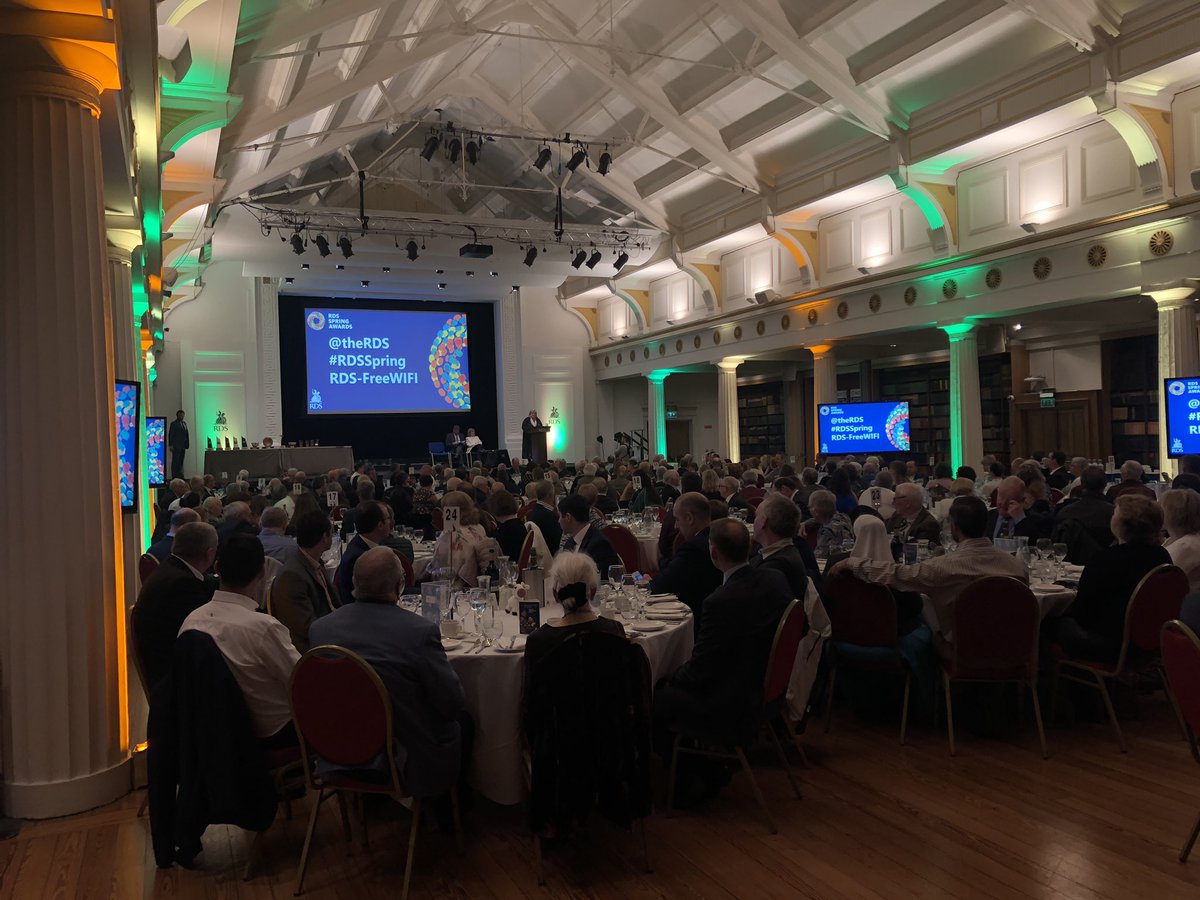 AgrilandIreland's tweet photo. Full house here @TheRDS #RDSSpringAwards19 #RDSSpring https://t.co/F7hwbCeS0Z
