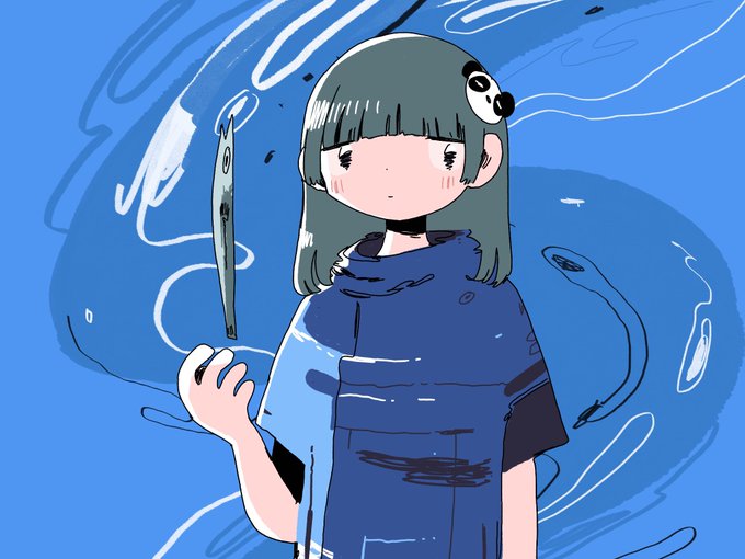 「魚 髪飾り」のTwitter画像/イラスト(古い順)
