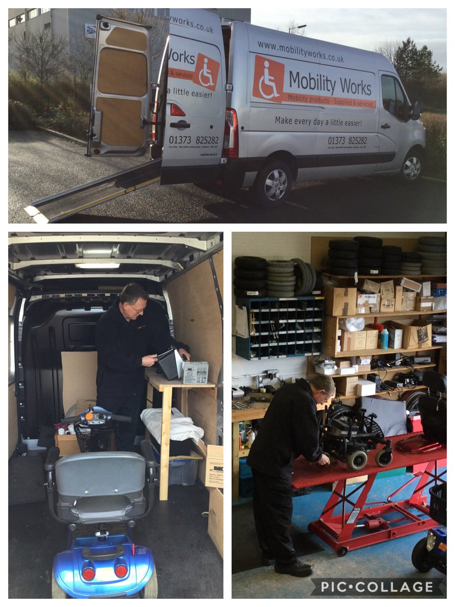 Servicing &amp; Repairs <a href="/MobilityLtd/">Mobility Works Ltd</a>  Mobility Works 01373 825282