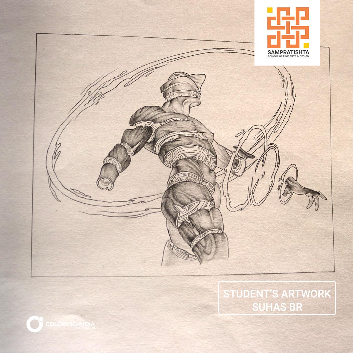 sampratishta's tweet image. Students works on #freehanddesign
New #sketching foundation WEEKEND batch, starting from MAY 25th  

Course info » bit.ly/FineArtsFounda…
Request for admissions » buff.ly/2TwPS1m

#artschool #finearts #learning  #visualarts #howtodraw #monochrome #bangalore #sampratishta