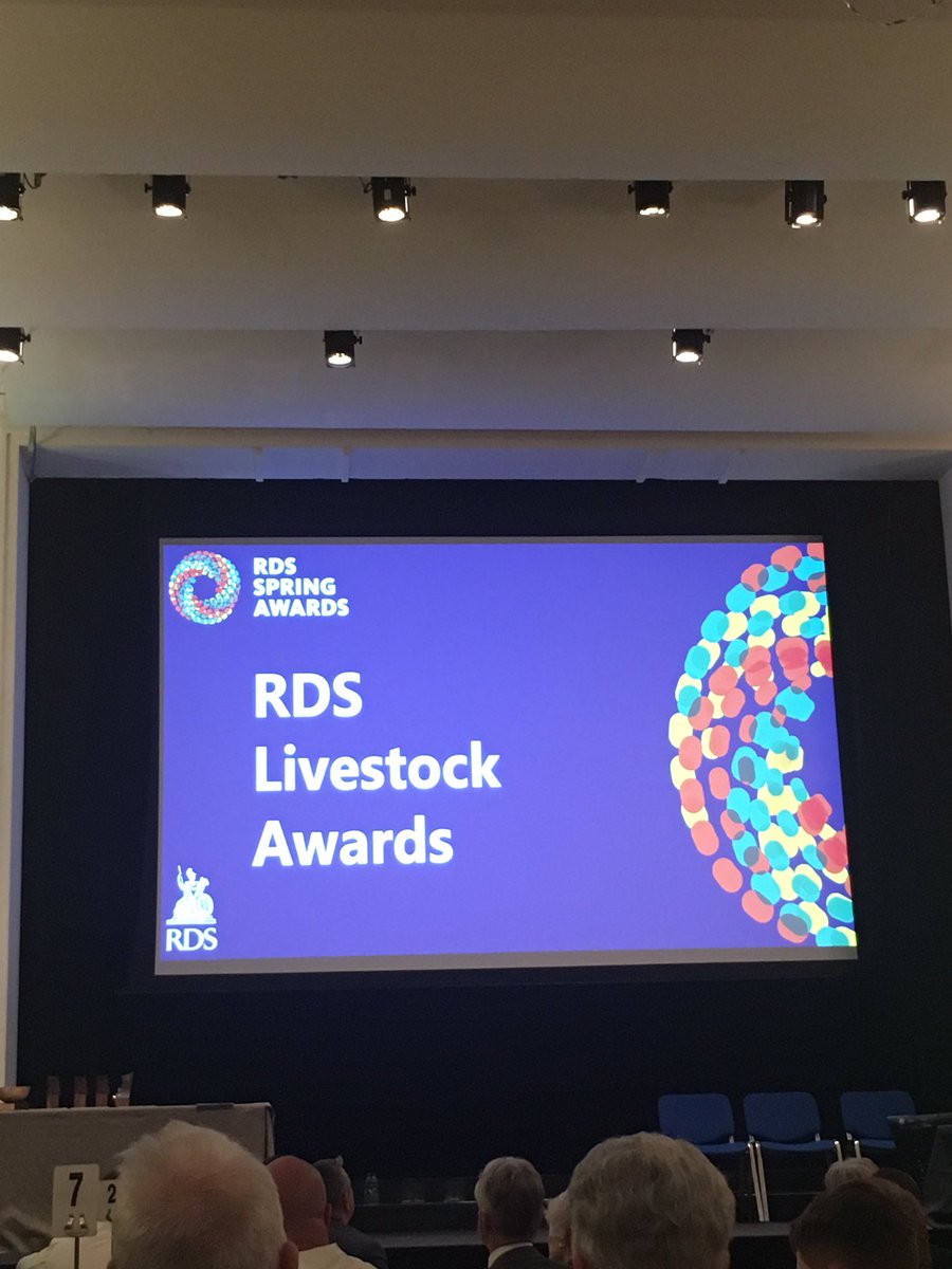 ShaneMcAuliffe1's tweet photo. First up are the @TheRDS Livestock Awards - the @HerdPlus Genetic Index Award #RDSSpring #RDSSpringAwards19 https://t.co/qM2F23RBCy
