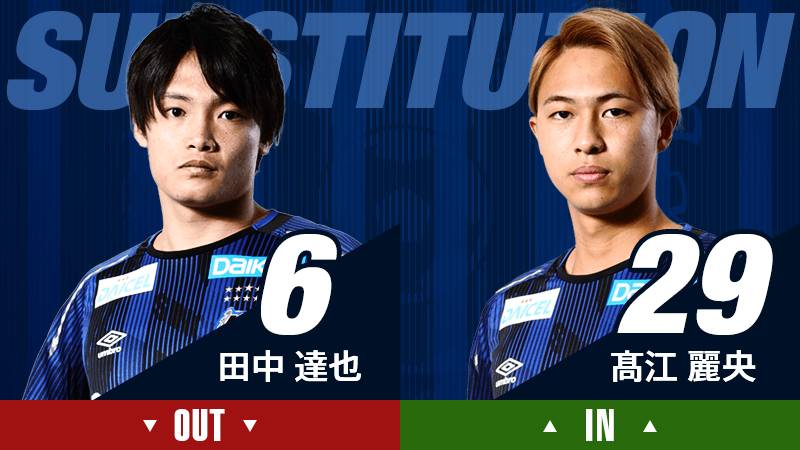 ガンバ 大阪 田中 達也