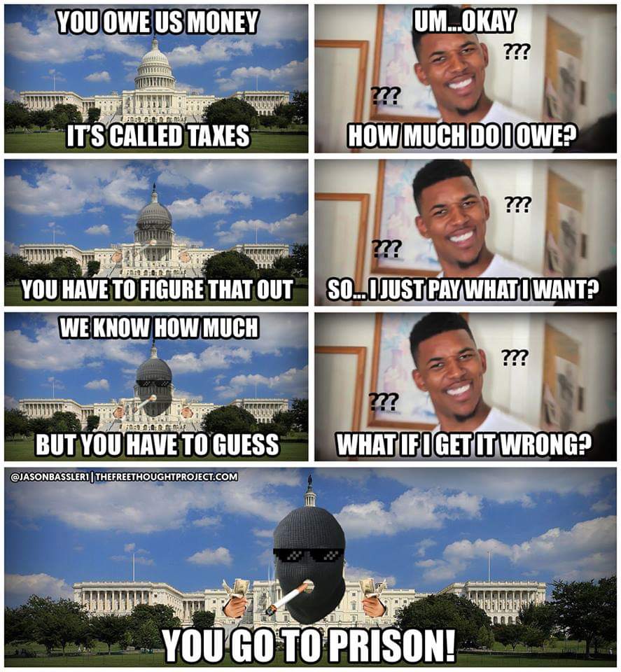 thelibertyforge's tweet photo. It's kinda like that.
#TaxationIsTheft https://t.co/uYcGEx0wGq