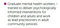 nenlala's tweet photo. Good to see new MHP roles mentioned in this year’s @withoutstigma  #clinicalstrategy ⬇️ that’s me! 🙌🏻  #5yearforwardview @NHSuk #MentalHealthCare https://t.co/4cF9jxK5TM
