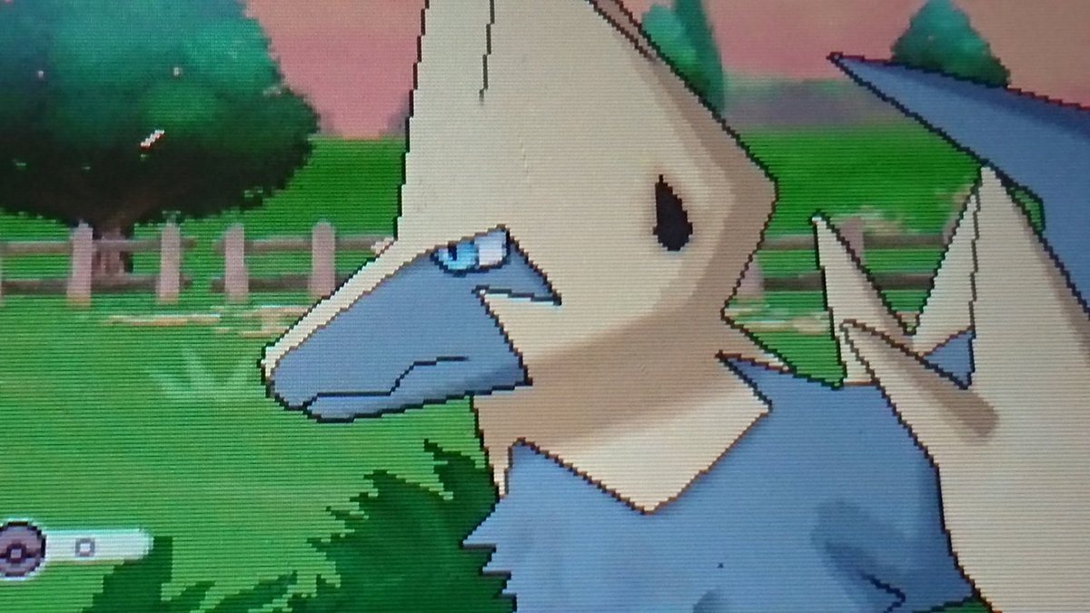 ピカ兄さん 趣味垢 すこし低浮上 V Twitter 色違いライボルトをフレンドサファリで捕まえました 黒色のからだや青色の目がかっこいいですね たてがみや黄色い部分がチクチクしてそうなのもかっこいいんだよなぁ 性格はなまいきでした 色違い