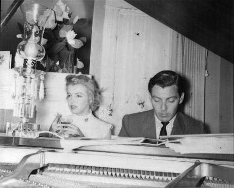 To Natasha [Lytess], Marilyn said, “the only security I hope for... Pic as poster: amzn.to/1VeW1ua