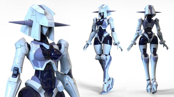 へてろう Optune オリジナルデザインの女性型ロボのプラキット化というのはとても貴重ですので応援しています Twitter