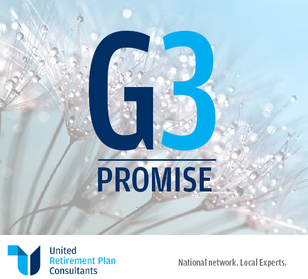 What is URPC's G3 Promise? It is the heart of our company - our core values. It is our commitment to deliver outstanding retirement planning and administration by cultivating an environment that strives for excellence. #URPC #G3Promise #GreatPeople #GreatService #GreatValue