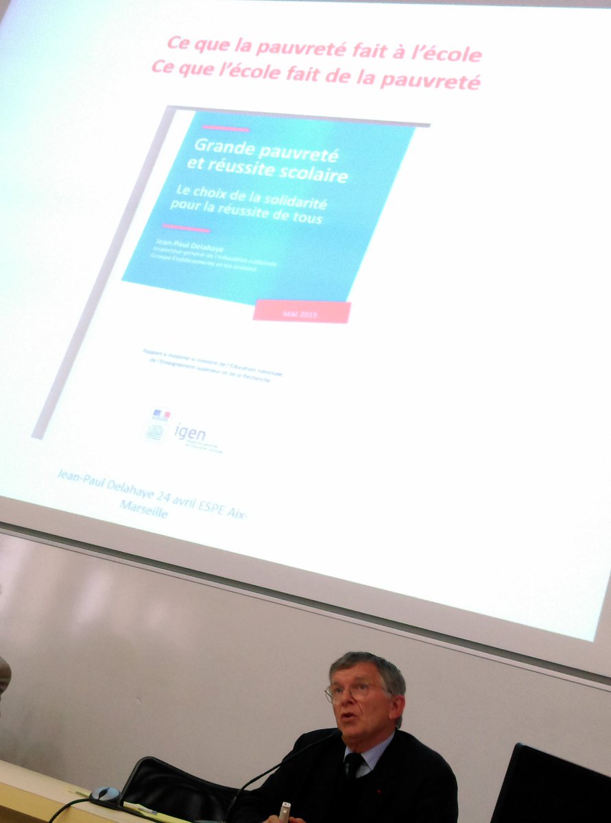 InspeAixMrs's tweet photo. En direct // la conférence de Jean-Paul Delahaye
Divers ateliers permettront de débattre sur le sujet et seront suivis d'une mise en commun juste après. #education #école #pauvreté #SFEREProvence @ESPEAixMrs https://t.co/0jNMNeqRzc