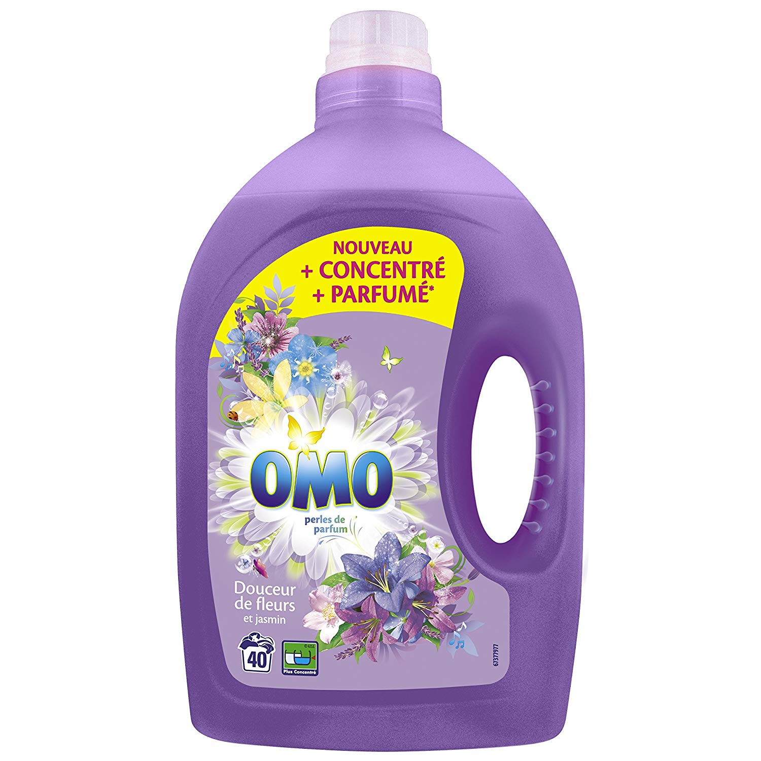 Computek Technology on X: Omo Lessive Liquide Douceurs de Fleurs/ Jasmin  2L - 40 Lavages   / X