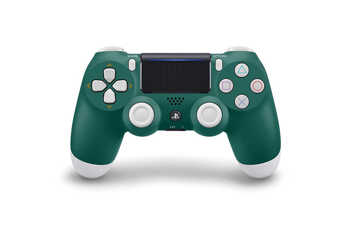 N5Dave's tweet image. Alpine Green edition PS4 wireless controller! techmash.co.uk/2019/04/24/alp… #PS4 #PlayStation #DualshockController #AlpineGreen #Gaming #WirelessController #AlpineGreenDualshockController