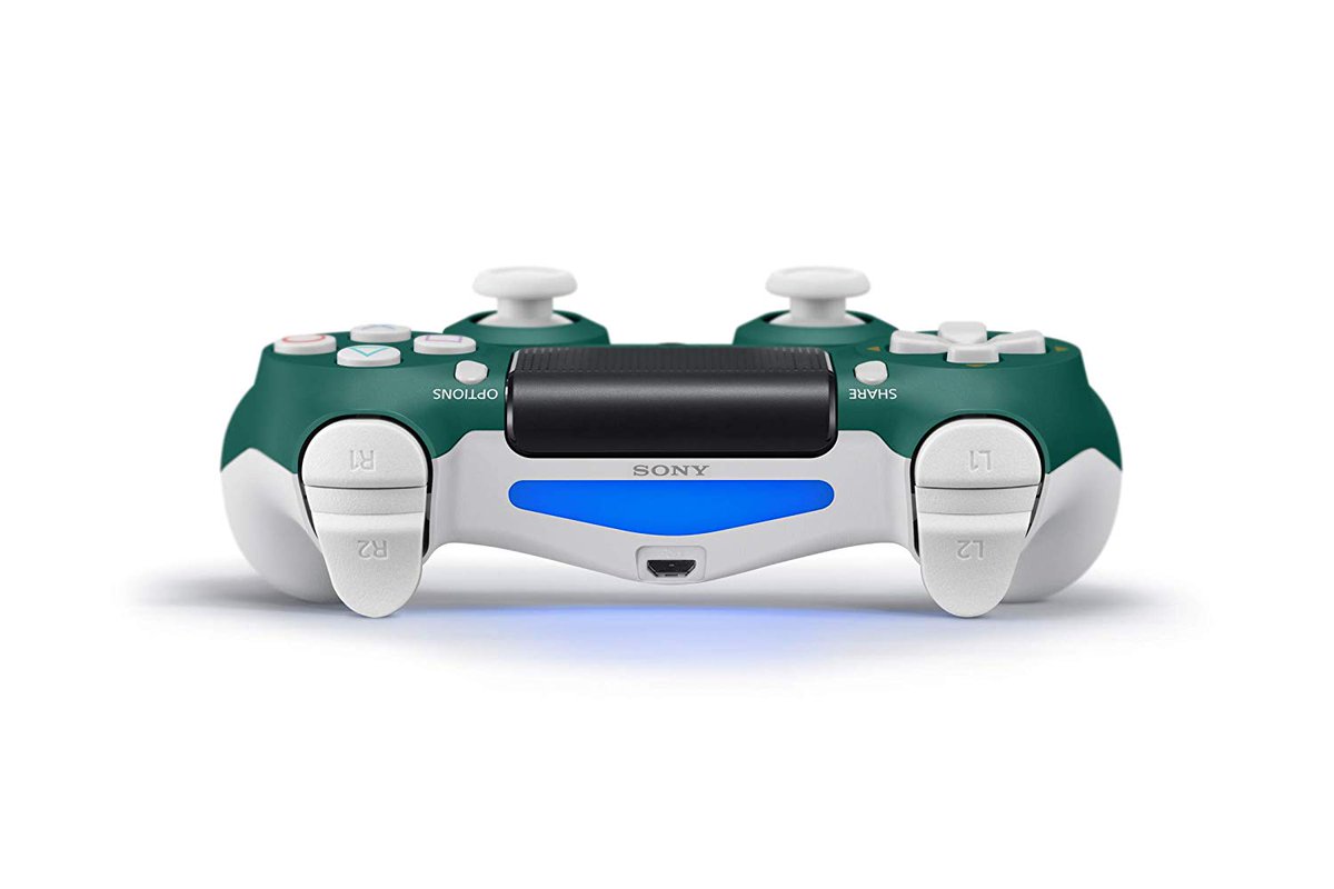 N5Dave's tweet image. Alpine Green edition PS4 wireless controller! techmash.co.uk/2019/04/24/alp… #PS4 #PlayStation #DualshockController #AlpineGreen #Gaming #WirelessController #AlpineGreenDualshockController