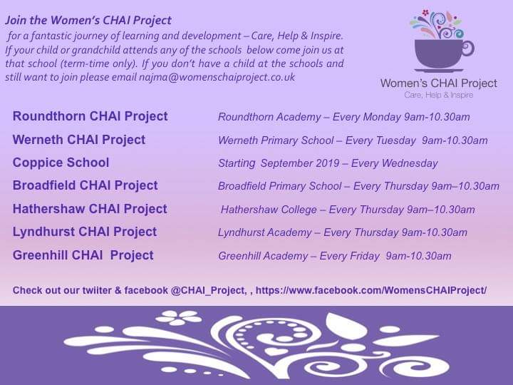 Come join us for a cup of chai / tea, toast, discussions, creative projects &amp; trips.  A fantastic journey of learning and development.