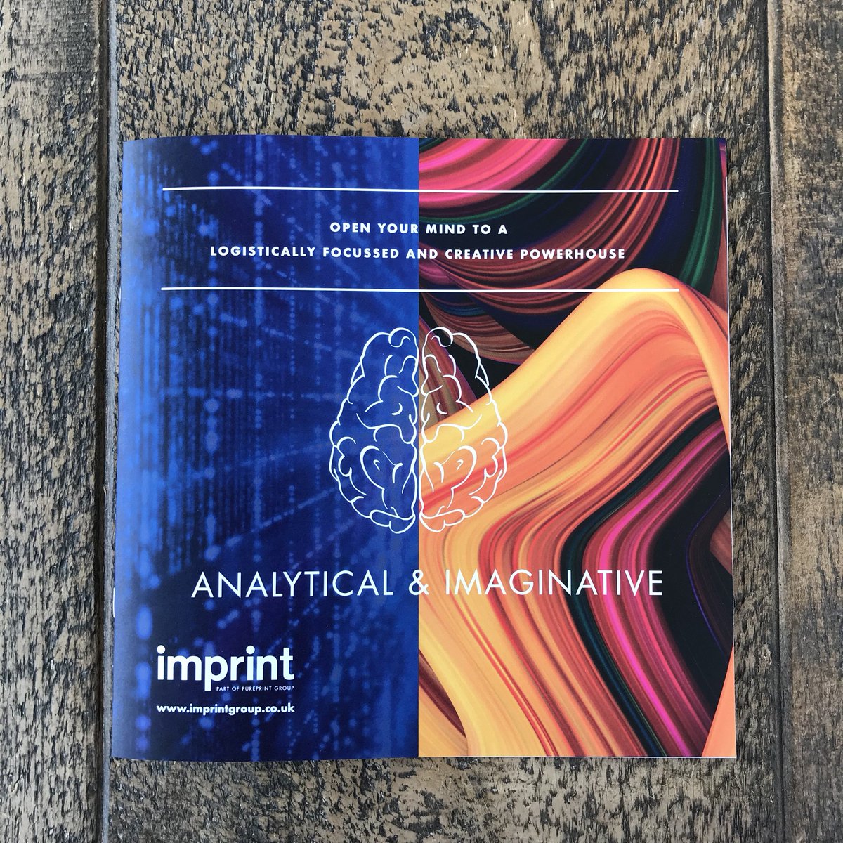 youloveprint's tweet photo. Vibrant digital print on uncoated papers from @Antalis_UK for an exhibition brochure for @imprint_purep #youloveprint #pureprint #digitalprint #exhibitions #marketing https://t.co/ajS9CwfkwS