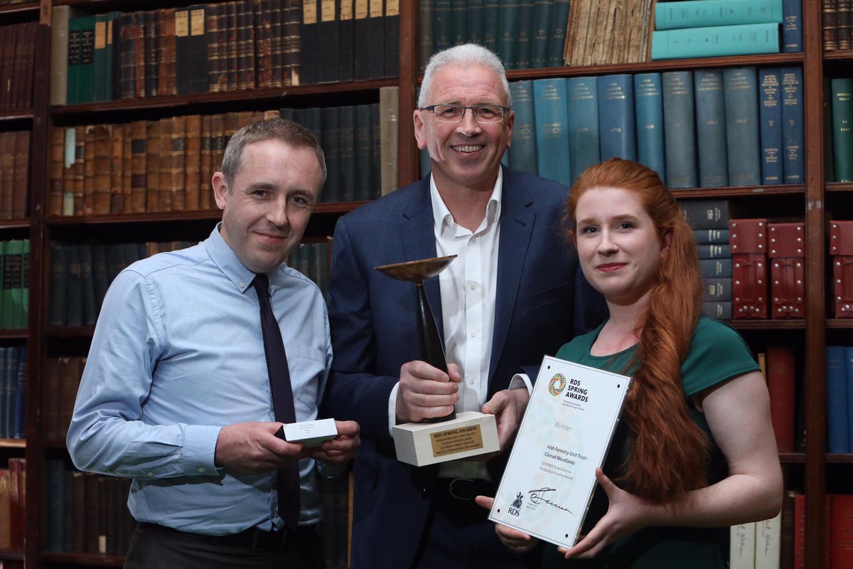 Clonad woodlands took the forestry production award #rdsspring The woodlands are managed for sustainable timber production while also protecting and enhancing their biodiversity and environmental features, and encouraging associated flora and fauna <a href="/MidlandTrib/">Midland Tribune</a>