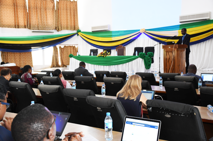 NM_AIST's tweet photo. #Convocation_Day: Heading to the 5th Graduation Ceremony, the Ag. C.E.O of @BRELA_Tz,  Mr. Emmanuel Kakwezi made a wonderful presentation on the role of Intellectual Property on Research &amp; Innovations to the national agenda of Industrialization https://t.co/9B0BoQf4AV