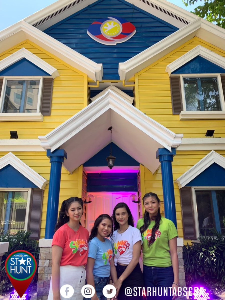 starhuntabscbn's tweet photo. All smiles ang Teen Big 4 sa ABS-CBN Summer Station ID shoot! ☀️🙌🏻 https://t.co/rUUydnljFI