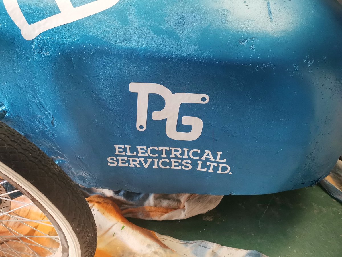 GreenpowerW's tweet photo. Theres more stickers going on the car today and some cleaning as well to make it look nicer after all the wet and dry sanding. https://t.co/tAxsPWbFSO