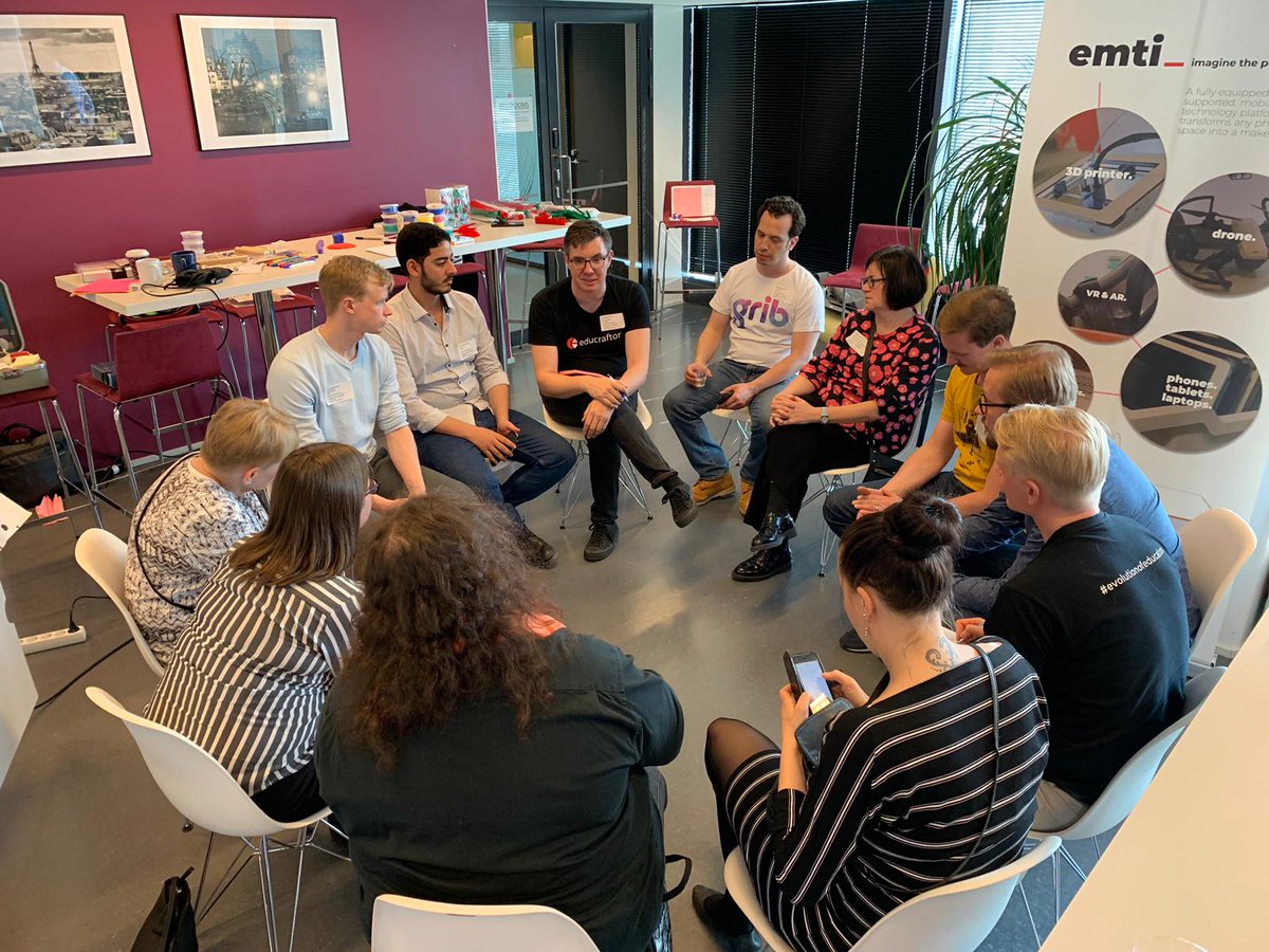 Grib3D's tweet photo. Grib in action today at @enorssi spring seminar.
#evolutionofeducation #enorssi #oph #fclabfi #grib3d #educraftor #3D #AR https://t.co/GpDFmCSakG