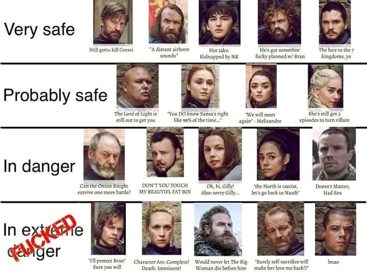 ceelinrobles's tweet image. Ready na ba ako na unti-unti silang mawawala💔 #deathprediction #GameofThrones