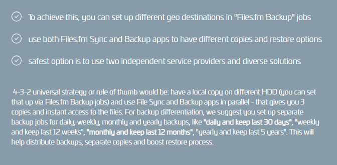 files_fm's tweet photo. Data loss might arise from different situations but the three most common causes are human error, software and hardware failure or cyberattack (viruses and malware). We suggest to use our strategy - Have 3 copies: 1 local + 2 at remote distinct locations https://t.co/VT7I7SnwTp