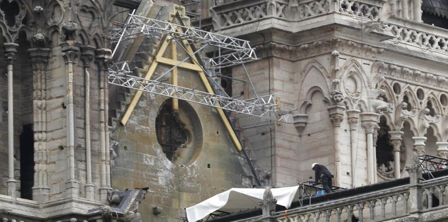 Restauradores de Notre Dame tratan de protegerla ante posibles lluvias elnuevodia.com/noticias/mundo…