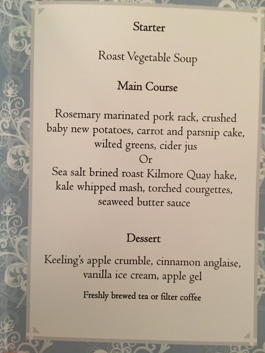 ShaneMcAuliffe1's tweet photo. So @TheRDS state that all the meat served is 100% Irish however they confirmed that the pork was coming from a supplier who is not @Bordbia approved and is a major importer of pigmeat. Is this Irish or not?! 🙄 #RDSSpring #RDSSpringAwards19 https://t.co/054eFTKA5E