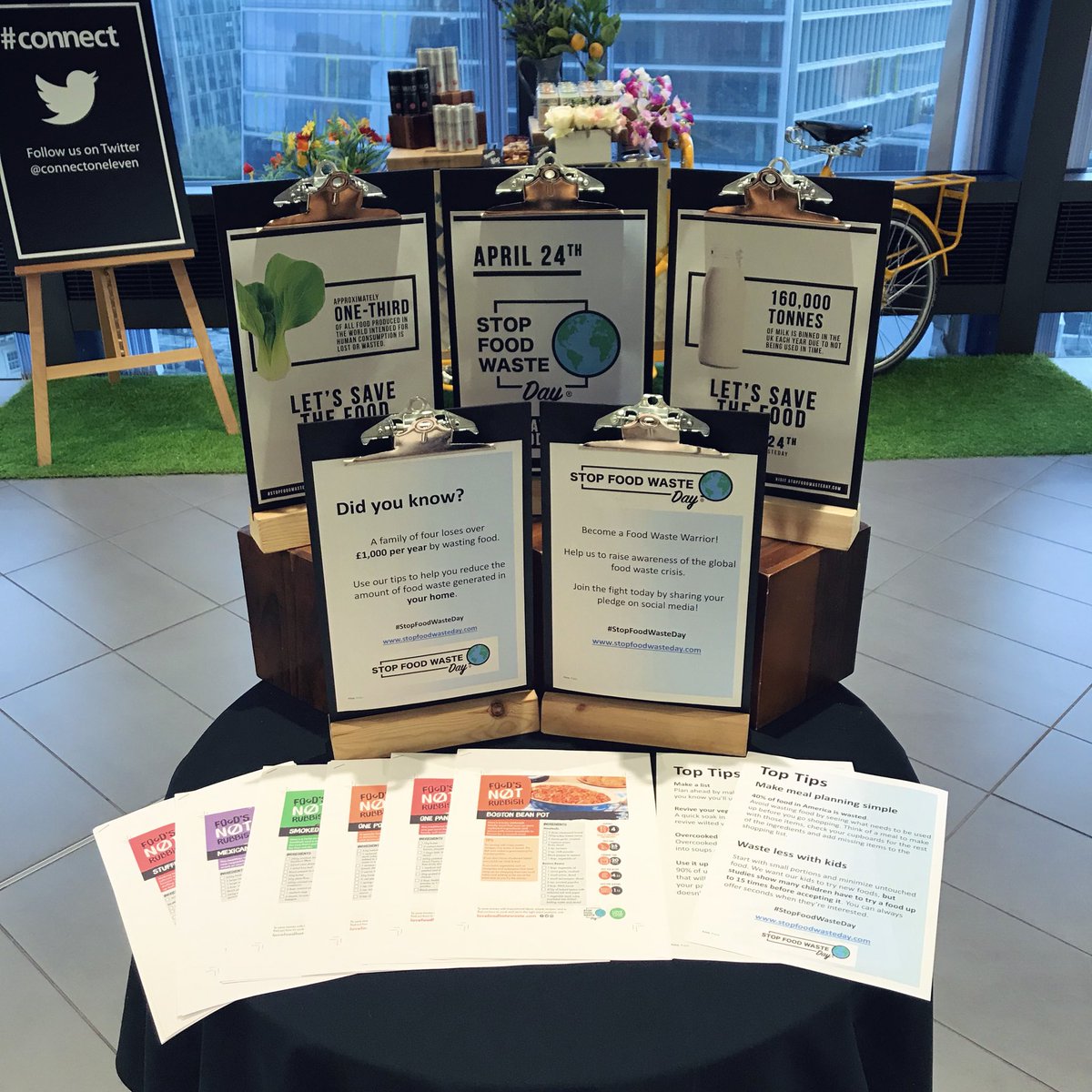 connectoneleven's tweet photo. We’re promoting #StopFoodWasteDay in #connect today, and encouraging our customers to take the pledge! https://t.co/FYNmpGPTbo
