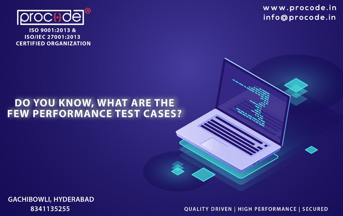 ProcodeSoftech's tweet image. Verify response time is not more than 4 secs when 1000 users access the website simultaneously.
Verify response time of the Application Under Load is within an acceptable range.
Website: procode.in
Contact: +91 8341135255, 040-48514445
#Procode #Database #Security