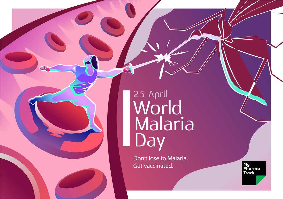 mypharmatrack's tweet photo. Commit to fight against #Malaria
We envision a world where no one dies from a mosquito bite.
Ready to beat Malaria..
@mypharmatrack
...
@dreamscapeM
#education #healthcare #vaccine #antimalarial #programme #mosquito #diagnosis #treatment #prophylaxis #TrackPlus #FieldTrace https://t.co/BMJ70CVlEI