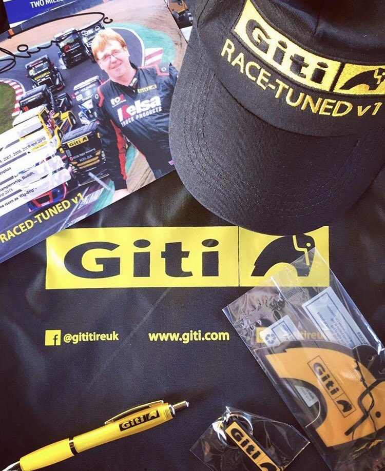 #loving this #promo #merchandise from our #Favourite #Tyre #company <a href="/GTRadialUK/">Giti Tire UK Ltd</a> How #good do they’re #goodies look at #Branshatch #LoveIt xx