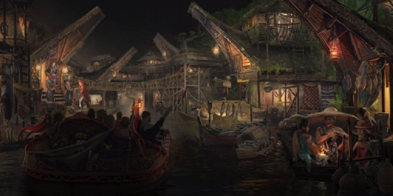 Pretparkenbe's tweet photo. #EuropaPark onthult steeds meer over Piraten in Batavia. In een preview-center staat een maquette en een eerste animatronic van de vernieuwde darkride. Ook wordt het achtergrondverhaal verduidelijkt in een teaser-video. Info, concepts en video ► https://t.co/10D62Czmso https://t.co/DNflkG1Ubt