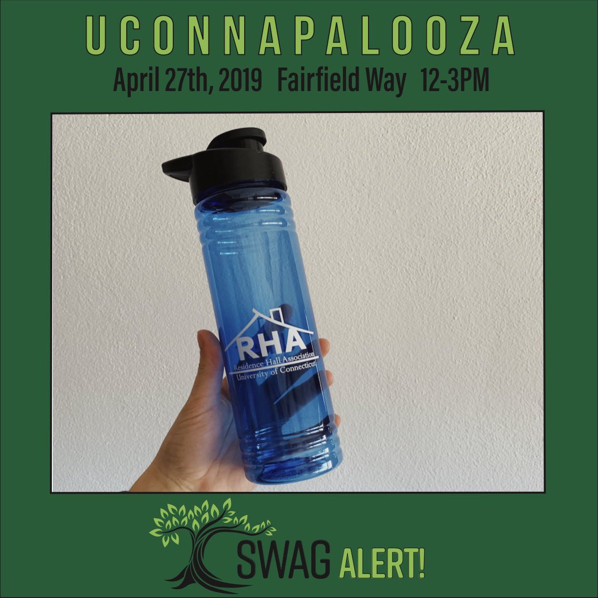 Here’s another item we will be giving away during our event! UConnapalooza will be on April 27th from 12-3pm on Fairfield Way— see you in a few days!