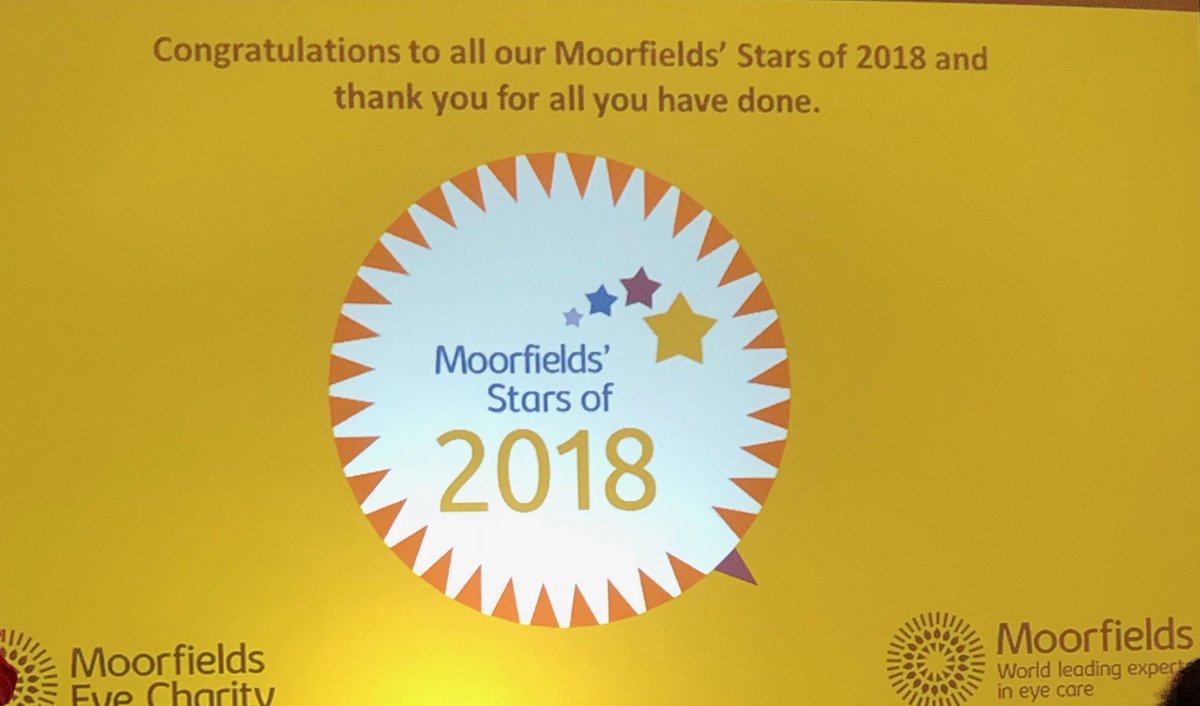 #MoorfieldsStaff Awards ⁦@Moorfields⁩ ⁦@EyeCharity⁩