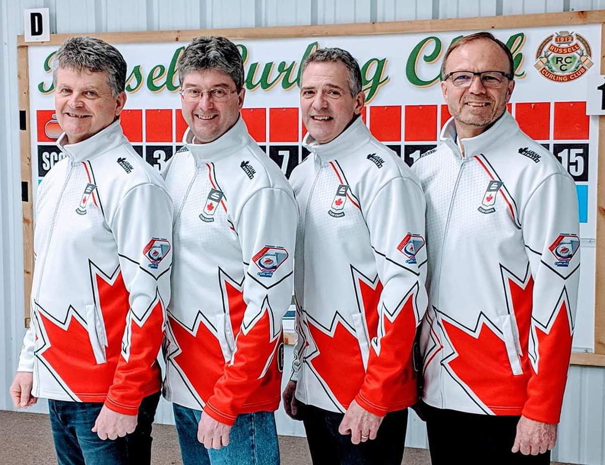 Who sits atop of Pool B and is guaranteed a playoff spot at #wscc2019?

None other than Ontario's very own Team Cochrane, who are representing Canada at the 2019 World Seniors Men's Curling Championship.

Keep it up!