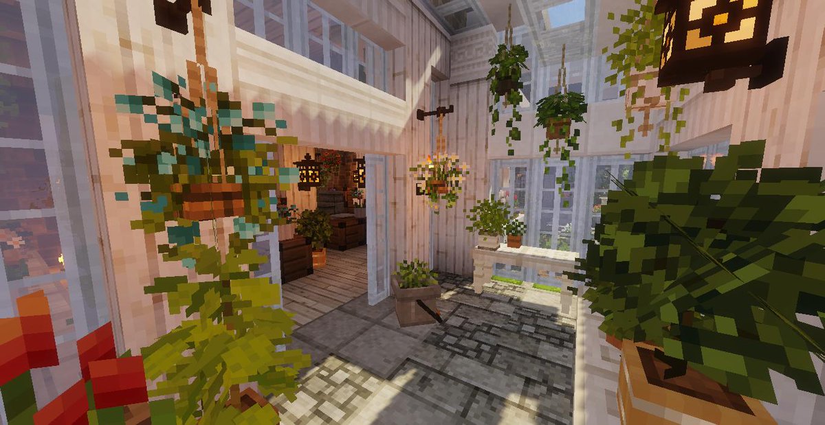 Missghouls Just A Quiet Little Greenhouse D 3 Minecraft Mizunos16craft Mizunoscit